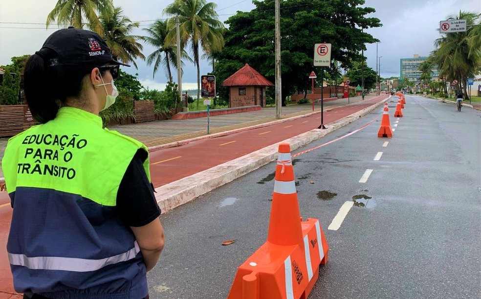 Coronavírus: estacionamento da orla de João Pessoa é liberado novamente após três meses