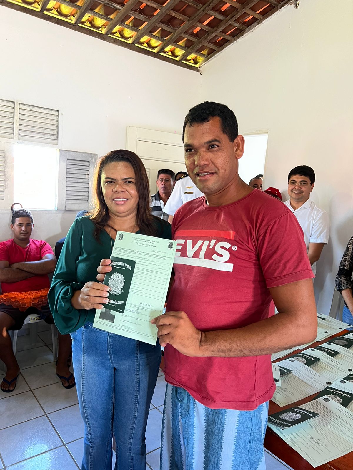 Marinha do Brasil realiza entrega de Certificados do Curso Formação de Aquaviário Pescador Profissional em Pitimbu-PB