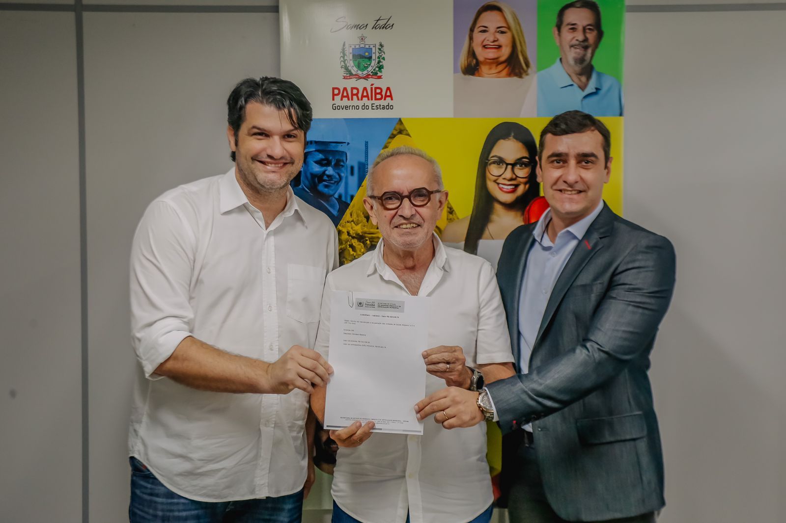 ParceriaCícero Lucena firma convênios de mais de R$ 5 milhões com deputados estaduais para investimentos no Município