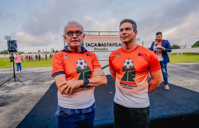 Revelação de talentosCícero Lucena reafirma compromisso com o esporte durante lançamento da Taça das Favelas de João Pessoa