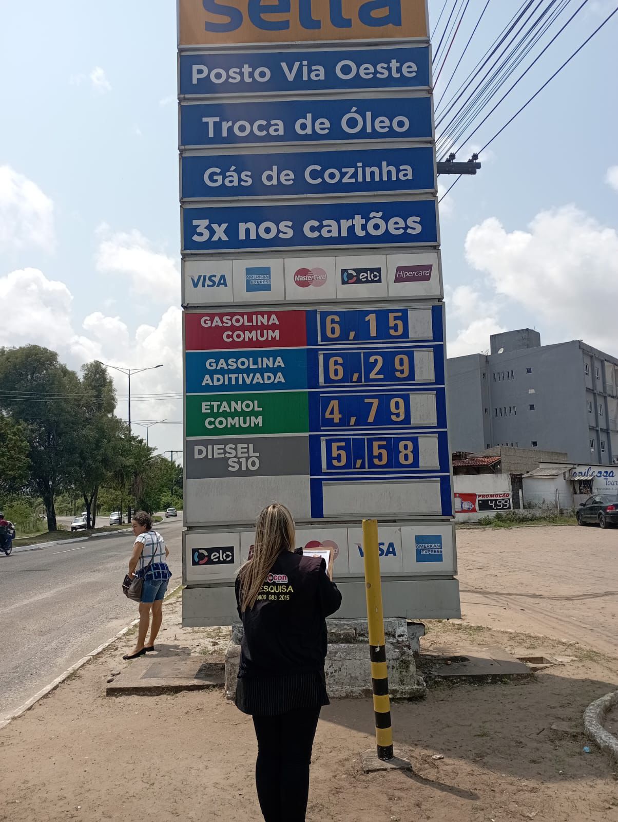 Na CapitalProcon-JP encontra diferença de R$ 0,21 no preço da gasolina em pesquisa para combustíveis