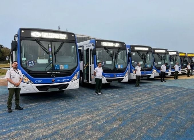 Prefeitura e Sintur entregam mais 12 ônibus novos para melhorar a qualidade do transporte público coletivo de João Pessoa