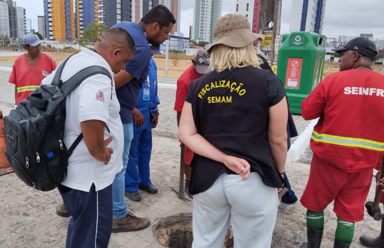 No BessaTécnicos da Prefeitura e do Governo do Estado realizam vistorias no Parque Linear Parahyba IV